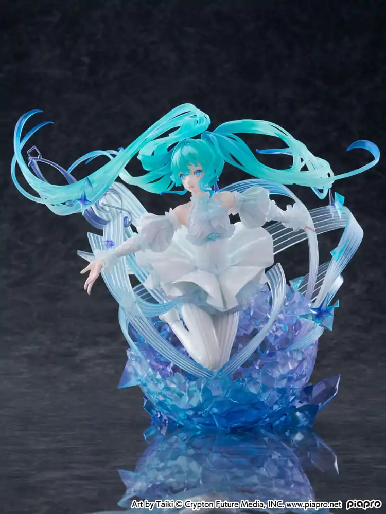 Hatsune Miku PVC kip 1/7 Hatsune Miku - Crystal Dress Ver. 22 cm fotografija izdelka