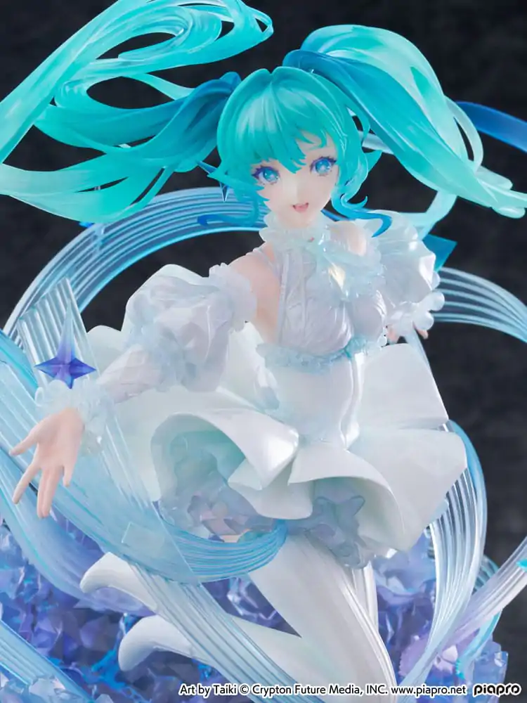 Hatsune Miku PVC kip 1/7 Hatsune Miku - Crystal Dress Ver. 22 cm fotografija izdelka
