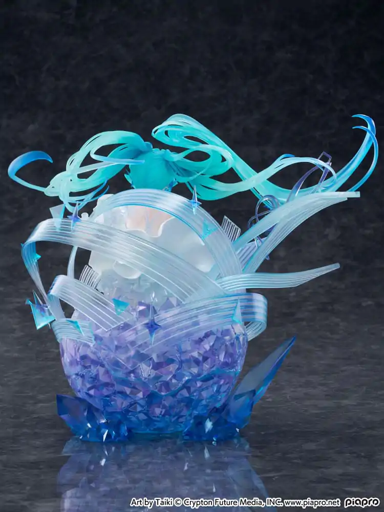 Hatsune Miku PVC kip 1/7 Hatsune Miku - Crystal Dress Ver. 22 cm fotografija izdelka