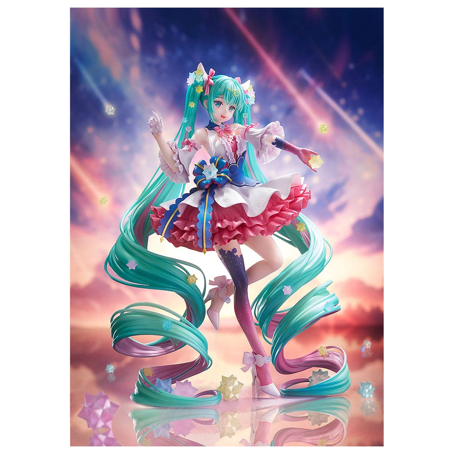 Hatsune Miku PVC kip 1/7 Hatsune Miku: Rosuuri Ver. 27 cm fotografija izdelka