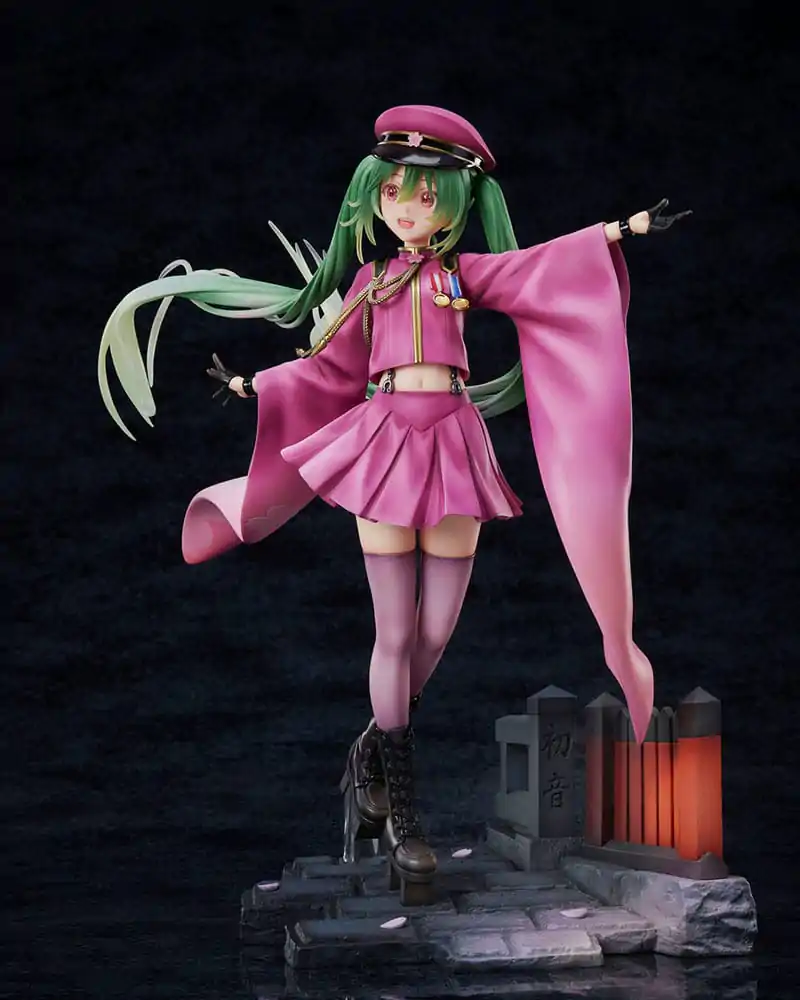 Hatsune Miku PVC kip 1/7 Senbonzakura 10th Anniversary Ver. 24 cm fotografija izdelka