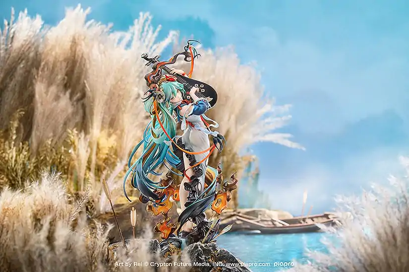Hatsune Miku PVC Kip 1/7 Shimian Maifu Ver. 29 cm fotografija izdelka