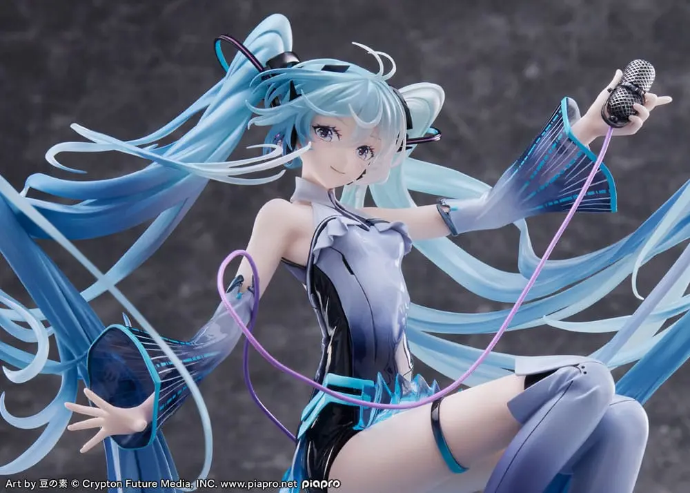 Hatsune Miku PVC Kip 1/7 Techno-Magic Ver. 25 cm fotografija izdelka