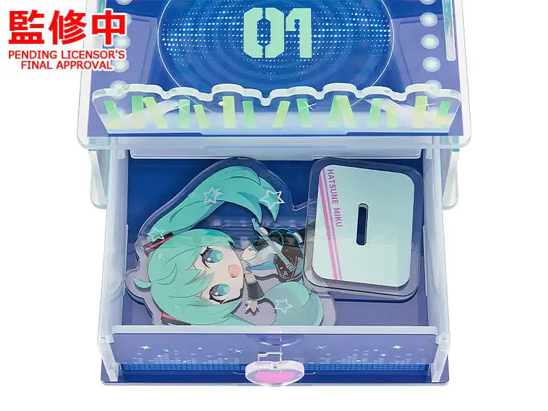 Hatsune Miku Akrilna Diorama Etui Character Vocal Series 01: Hatsune Miku fotografija izdelka