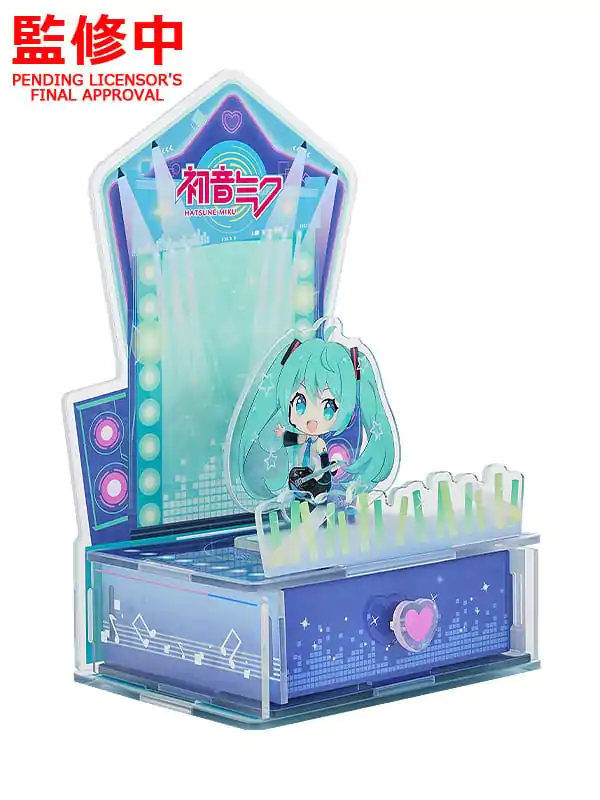 Hatsune Miku Akrilna Diorama Etui Character Vocal Series 01: Hatsune Miku fotografija izdelka