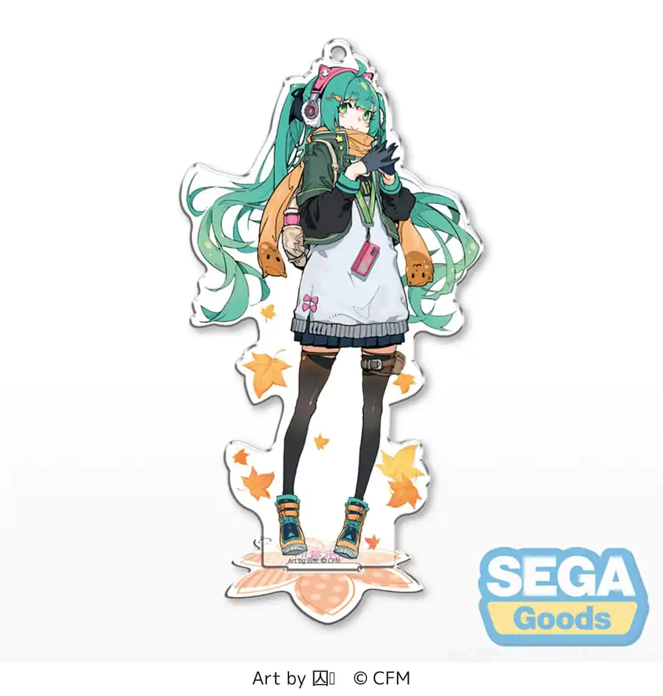 Hatsune Miku Akrilno Stojalo Hatsune Miku Ključen Obesek QIUZHANG Ver. 14 cm fotografija izdelka