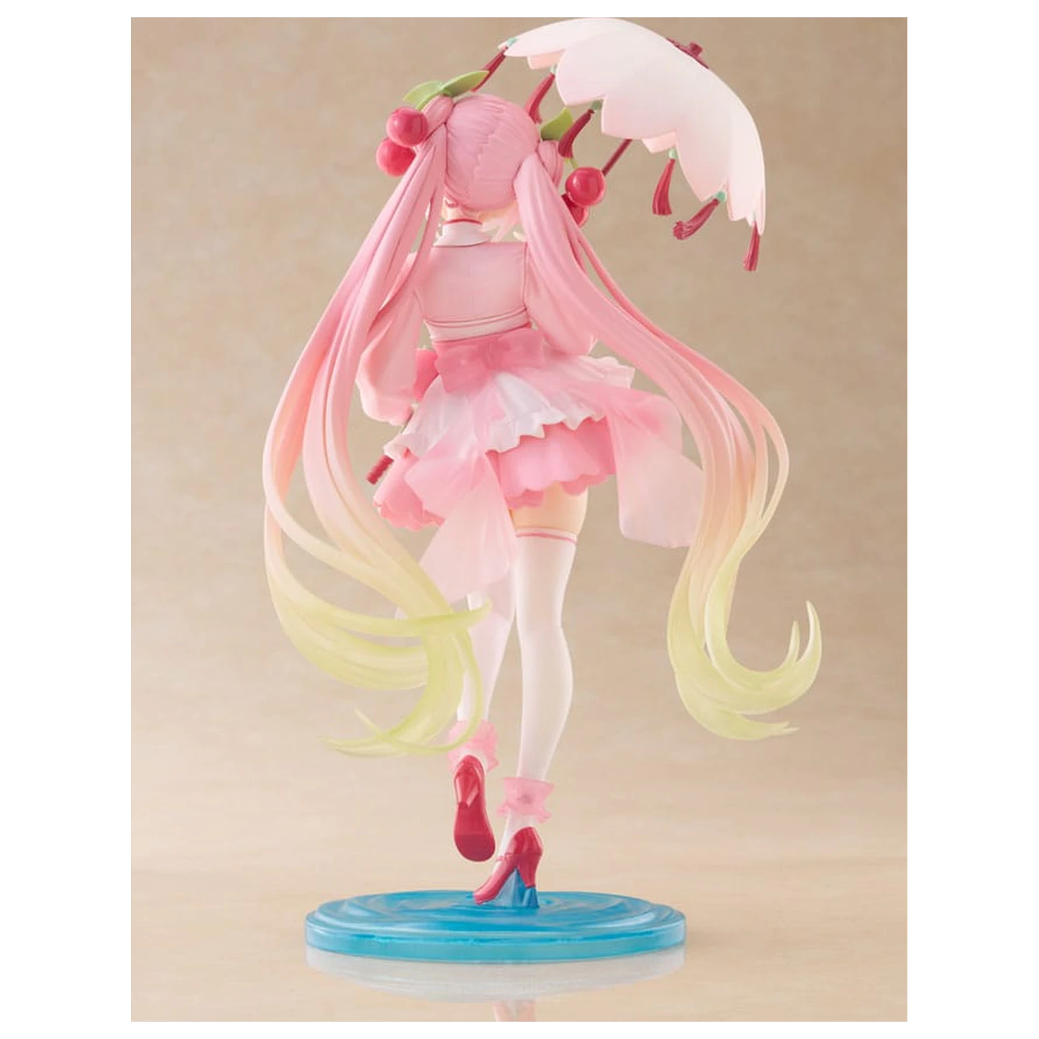 Hatsune Miku AMP PVC kip Newley Written Sakura Miku Sakura Dress Ver. 21 cm fotografija izdelka
