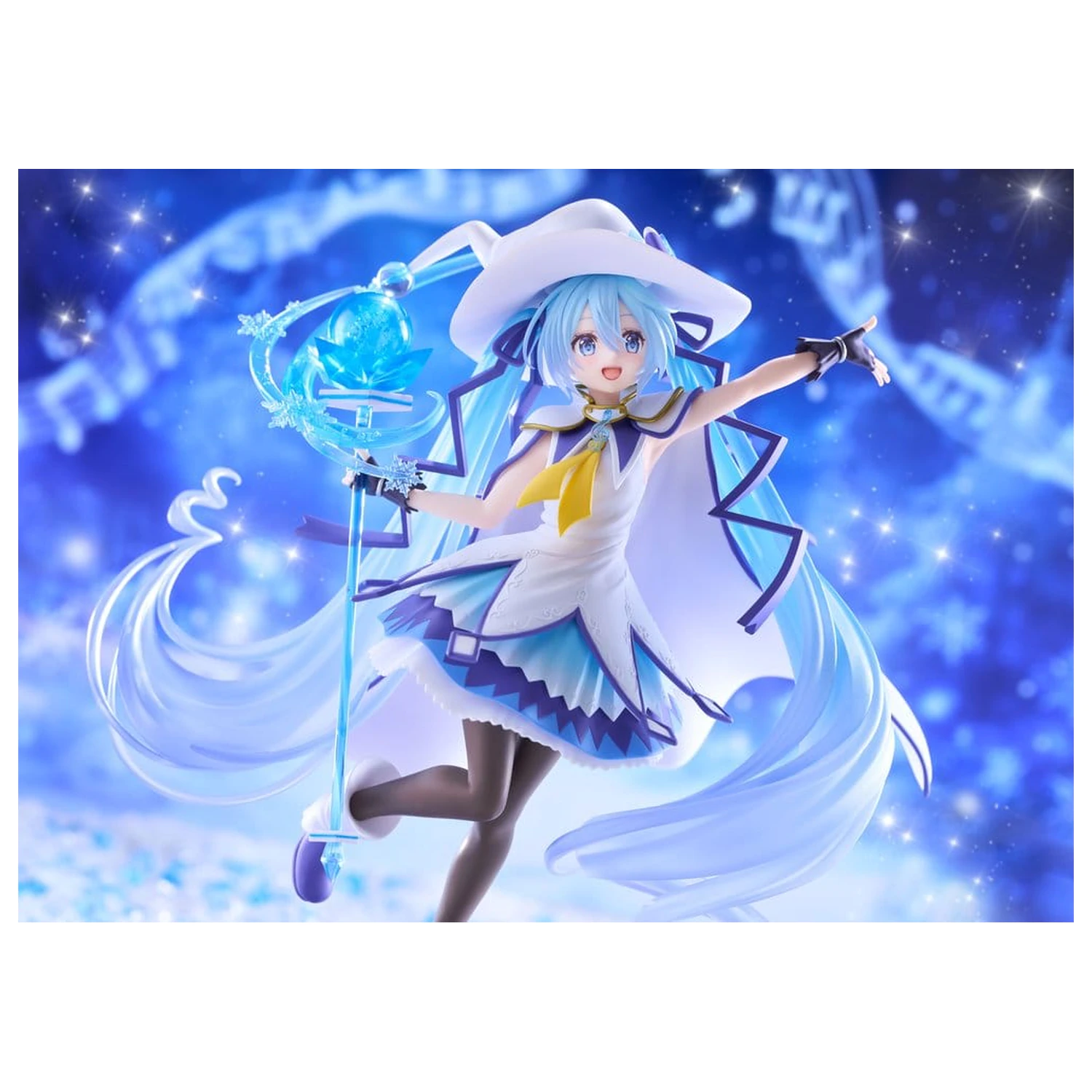 Hatsune Miku AMP+ PVC figura Snow Miku All Stars 2014 Ver. 25 cm fotografija izdelka