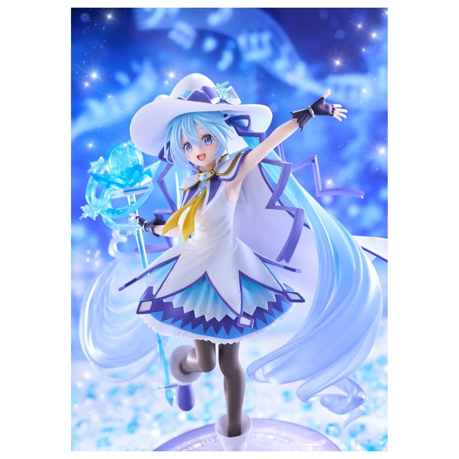 Hatsune Miku AMP+ PVC figura Snow Miku All Stars 2014 Ver. 25 cm fotografija izdelka