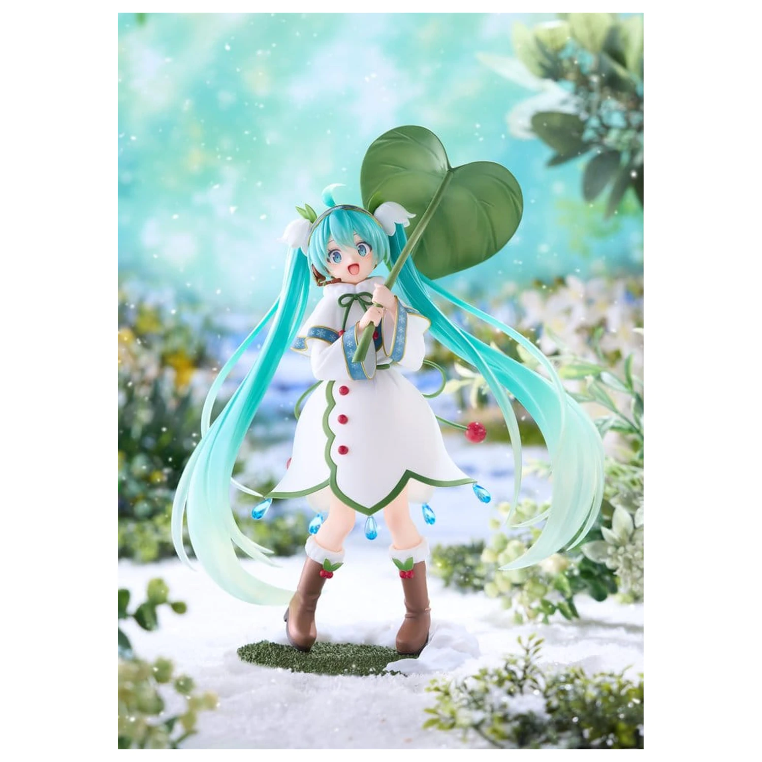 Hatsune Miku AMP+ PVC figura Snow Miku All Stars 2015 Ver. 22 cm fotografija izdelka