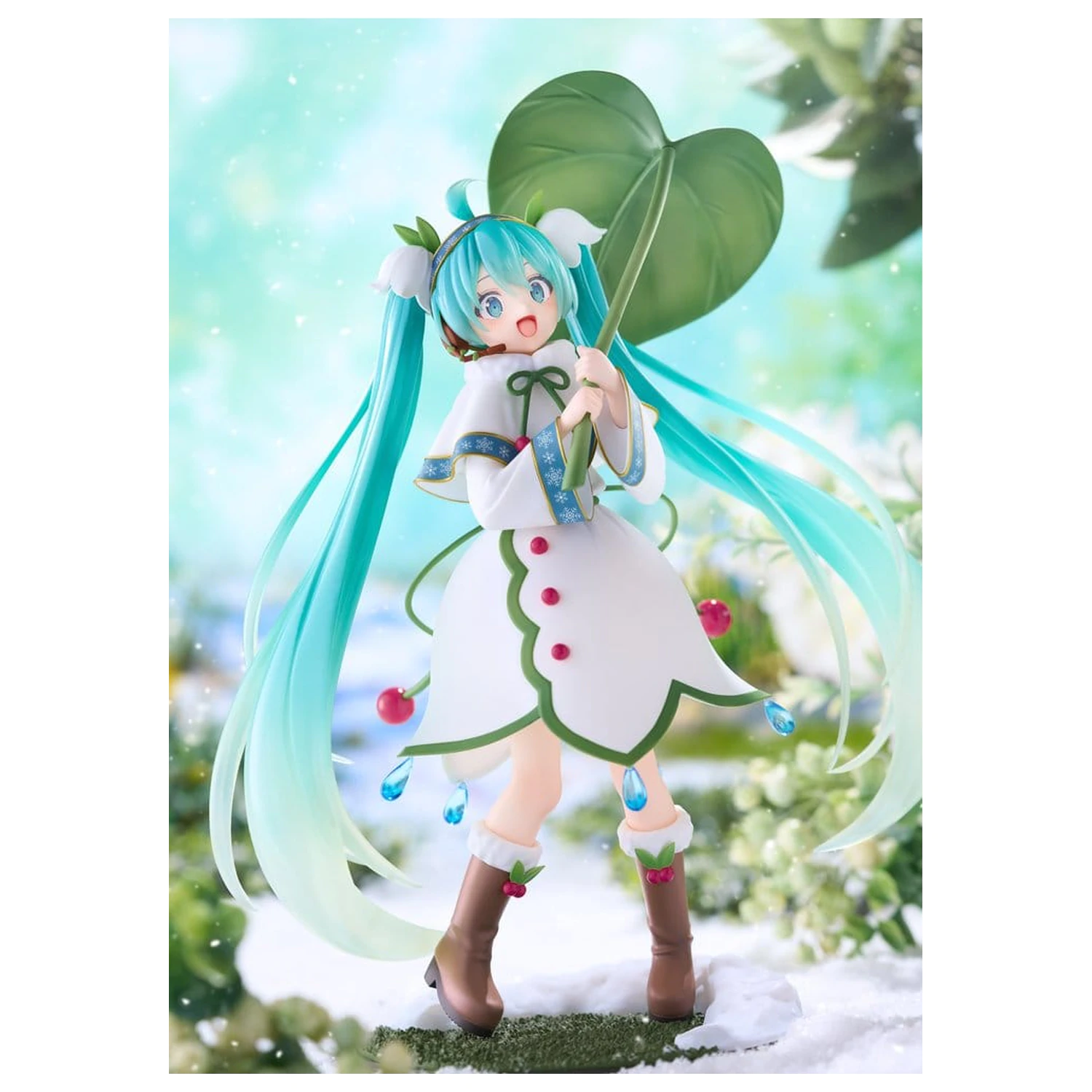 Hatsune Miku AMP+ PVC figura Snow Miku All Stars 2015 Ver. 22 cm fotografija izdelka