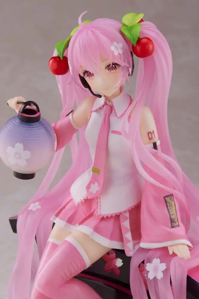 Hatsune Miku AMP PVC Kip Sakura Miku Lantern Ver. Ponatis 20 cm fotografija izdelka