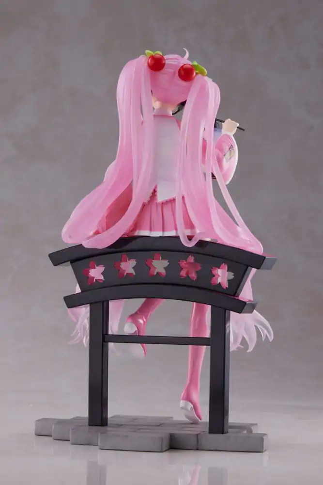 Hatsune Miku AMP PVC Kip Sakura Miku Lantern Ver. Ponatis 20 cm fotografija izdelka