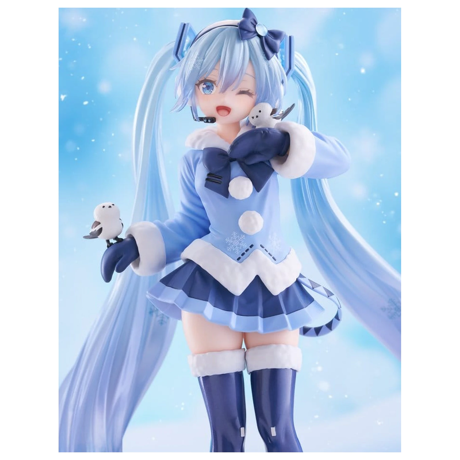 Hatsune Miku AMP+ PVC figura Snow Miku All Stars 2012 Ver. 25 cm fotografija izdelka