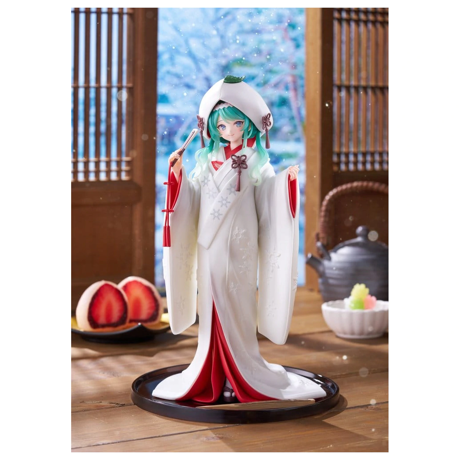 Hatsune Miku AMP+ PVC figura Snow Miku All Stars 2013 Ver. 23 cm fotografija izdelka