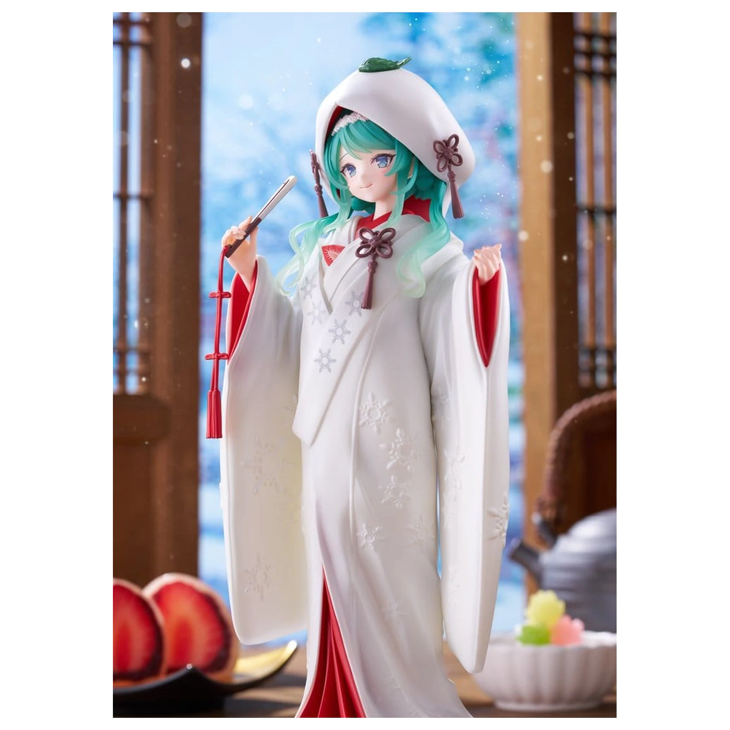 Hatsune Miku AMP+ PVC figura Snow Miku All Stars 2013 Ver. 23 cm fotografija izdelka