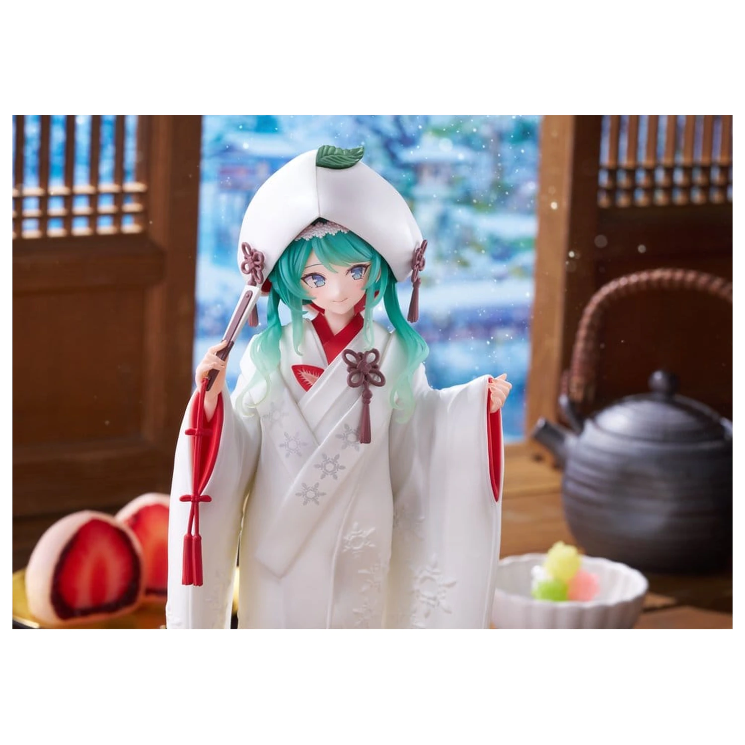Hatsune Miku AMP+ PVC figura Snow Miku All Stars 2013 Ver. 23 cm fotografija izdelka