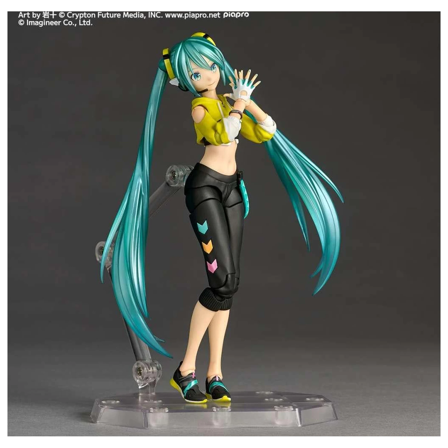 Hatsune Miku Boxing Version figura Revoltech A.Y. 15 cm fotografija izdelka
