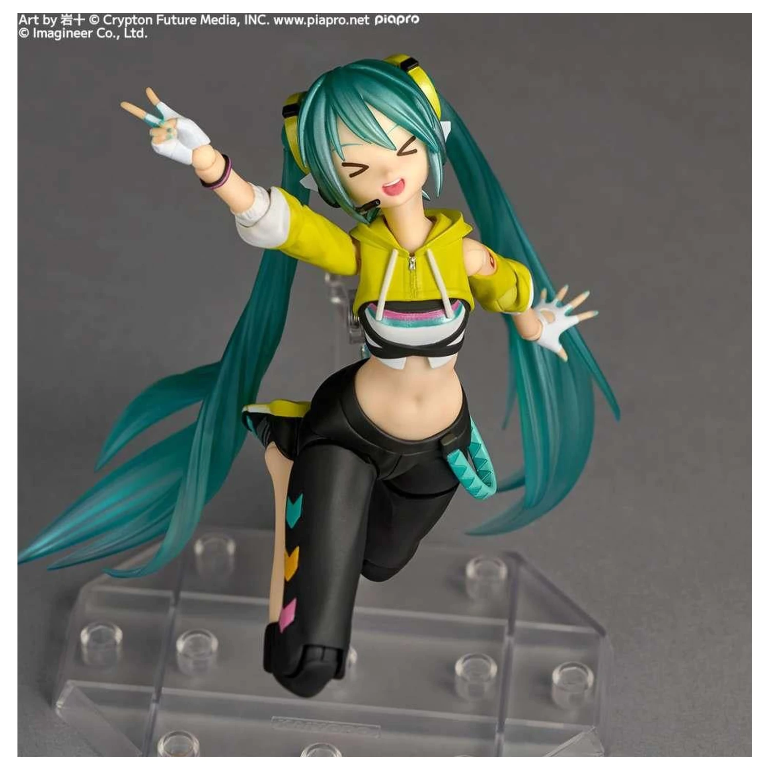 Hatsune Miku Boxing Version figura Revoltech A.Y. 15 cm fotografija izdelka