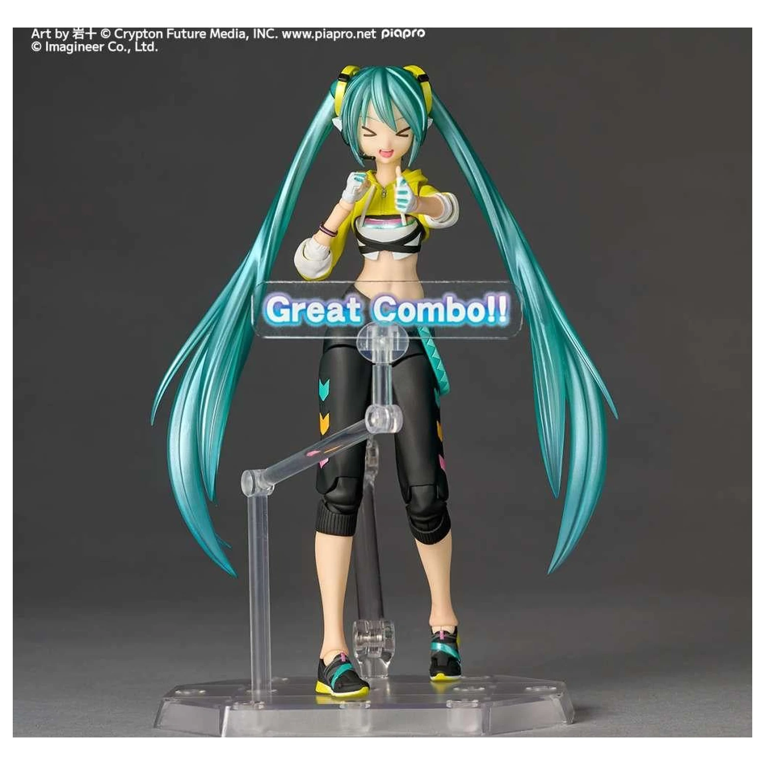 Hatsune Miku Boxing Version figura Revoltech A.Y. 15 cm fotografija izdelka