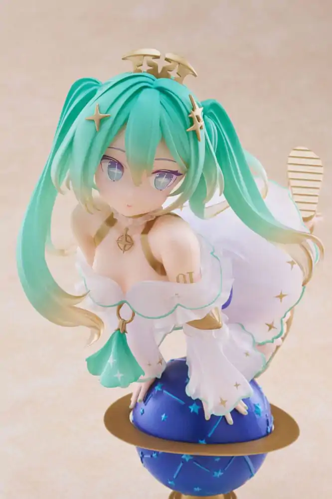 Hatsune Miku PVC Kip Poprsje Figure 39 Miku's Day Anniversary 2nd Season Glittering Star Ver. 18 cm fotografija izdelka