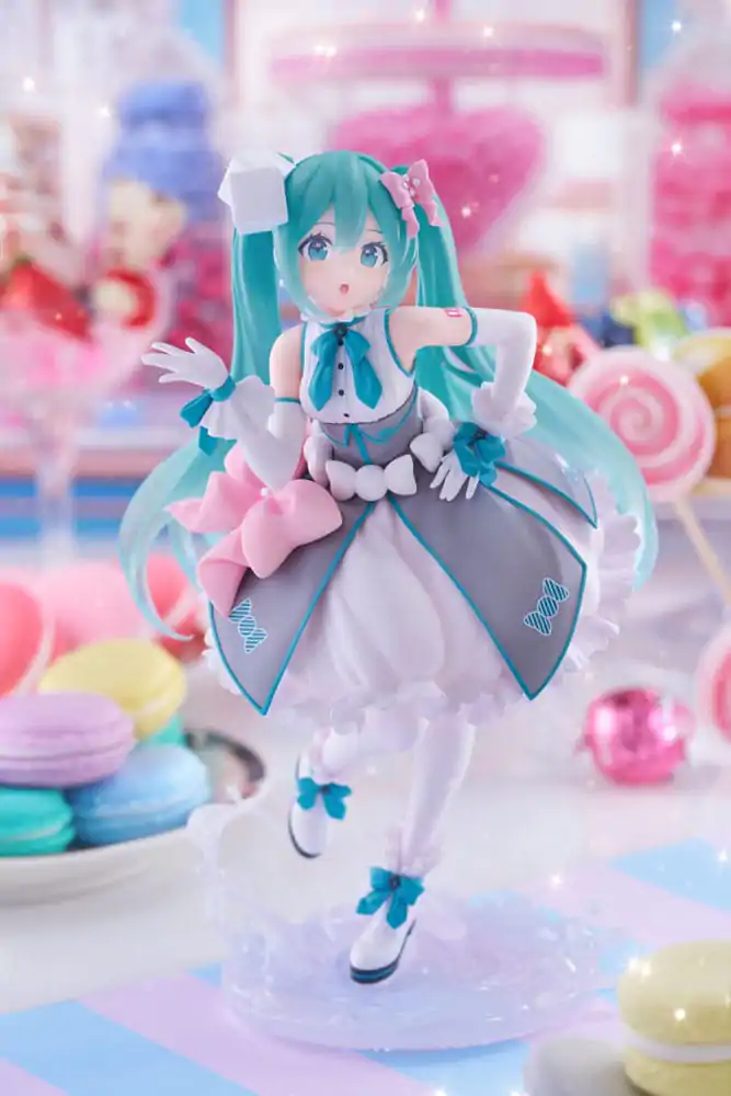 Hatsune Miku PVC Kip Poprsje Figure 39 Miku's Day Anniversary 2nd season Melty Sugar Ver. 18 cm fotografija izdelka