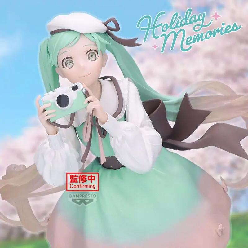 Hatsune Miku Camera Holiday Memories figura 20 cm fotografija izdelka