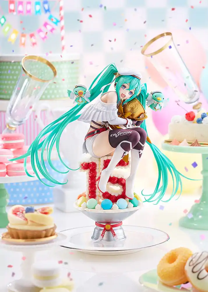 Hatsune Miku Characters PVC Kip 1/6 Racing Miku: 2023 - 15th Anniversary Ver. 26 cm fotografija izdelka