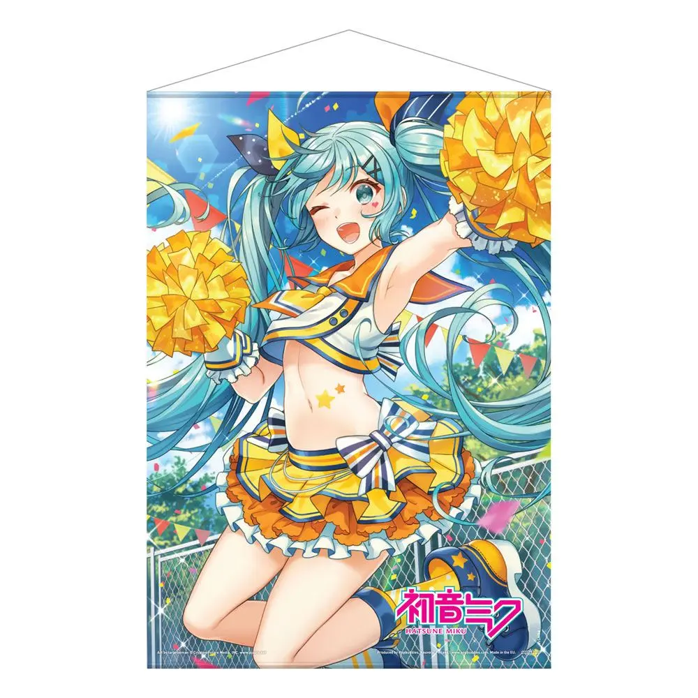 Hatsune Miku stenska slika Cheerleader (Summer) 50 x 70 cm fotografija izdelka