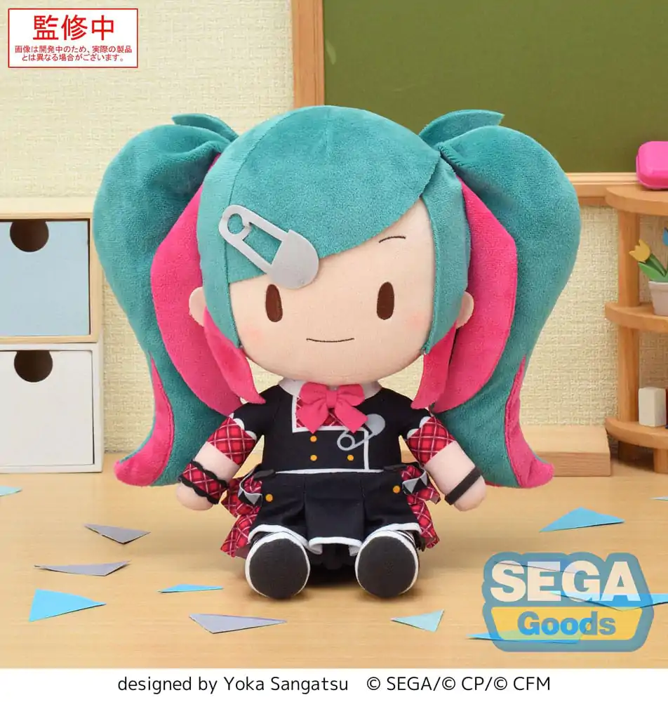 Hatsune Miku: Colorful Stage! Plišasta figura Classroom SEKAI Miku L 27 cm fotografija izdelka
