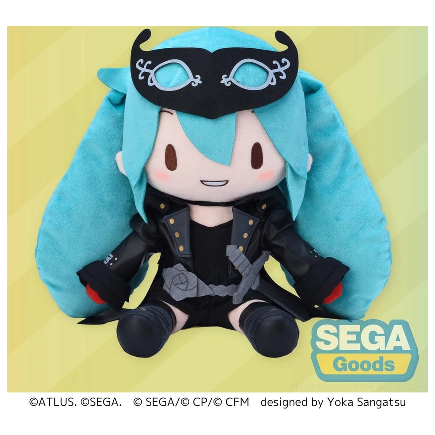 Hatsune Miku: Colorful Stage! Fuwa Petit L plišasta figura Hatsune Miku Persona 5 Royal 30 cm fotografija izdelka