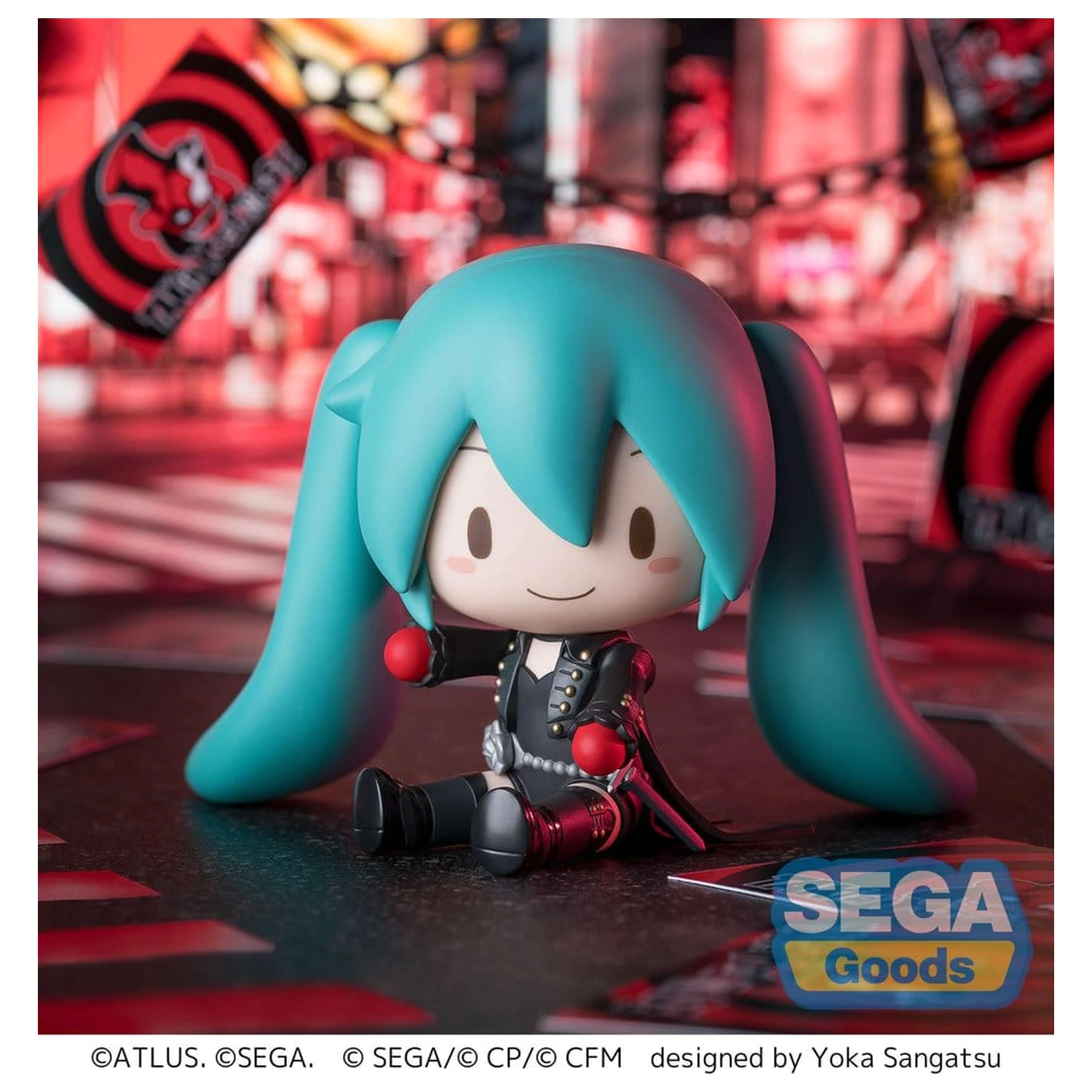 Hatsune Miku: Colorful Stage! Fuwa Petit Mini figura Hatsune Miku Persona 5 Royal 8 cm fotografija izdelka