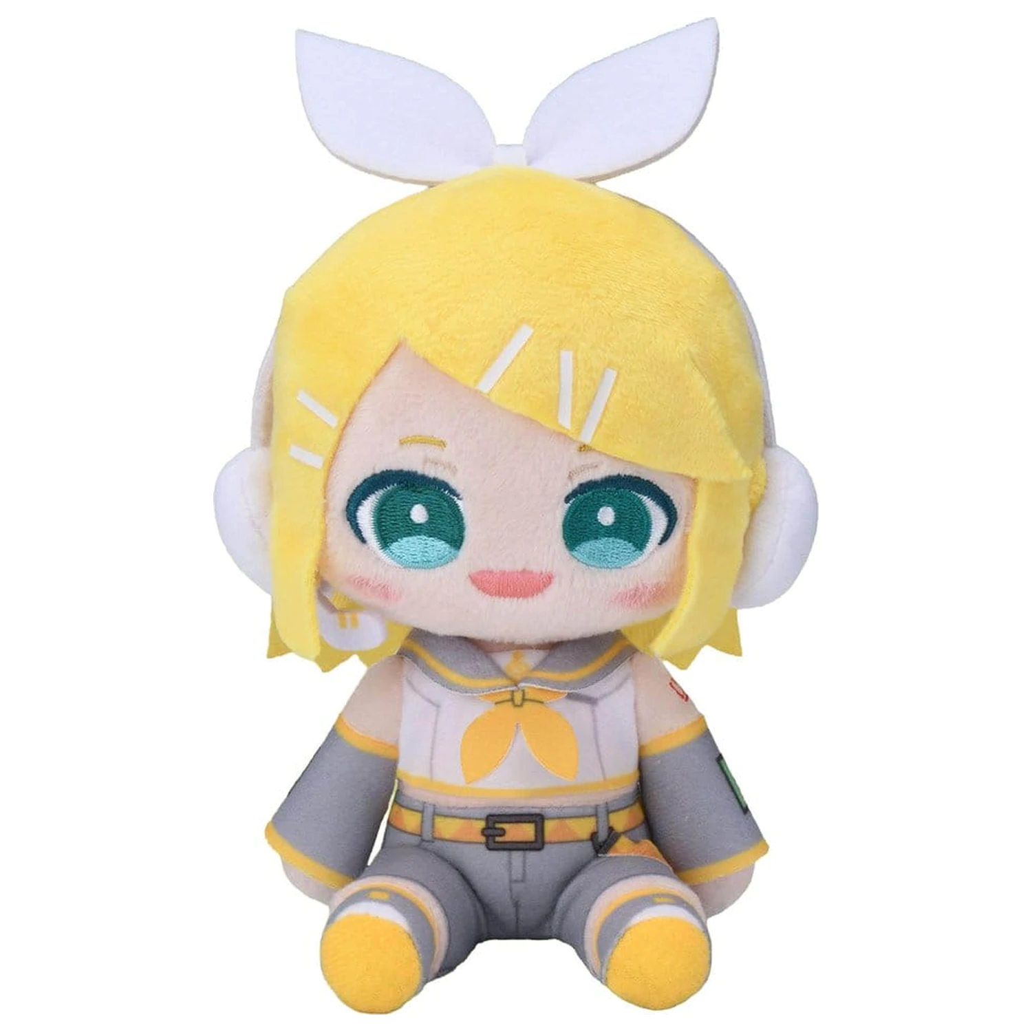 Hatsune Miku: Colorful Stage! Mysekai plišasta figura Kagamine Rin S 13 cm fotografija izdelka