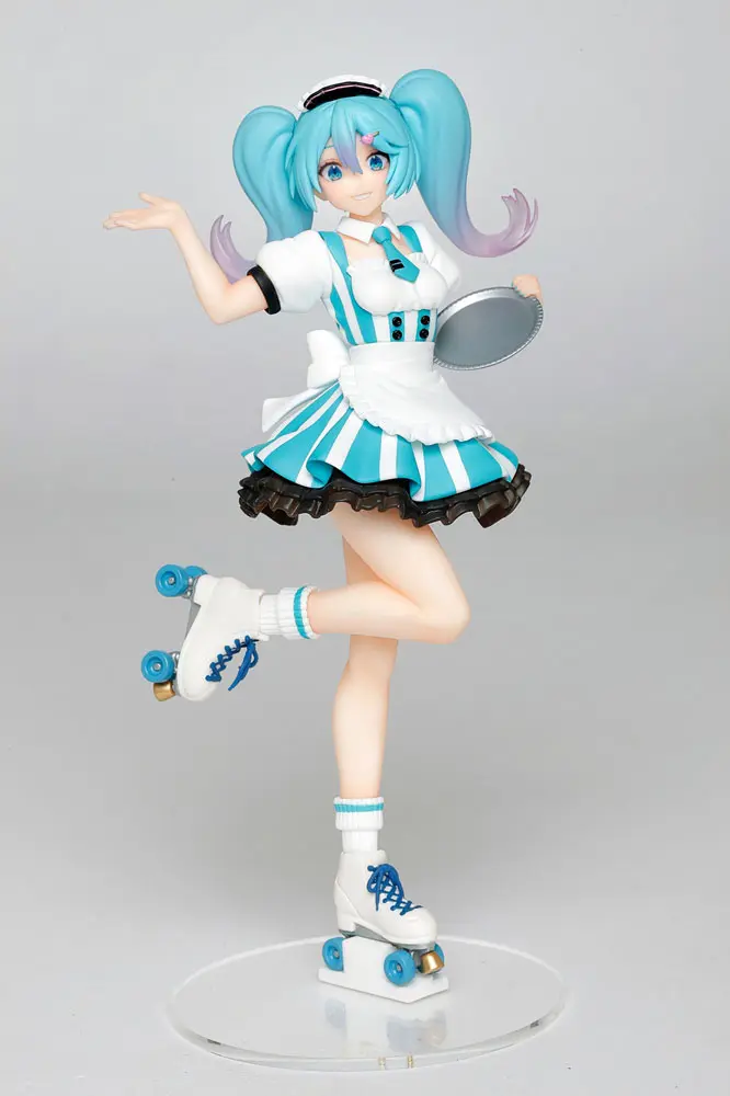 Hatsune Miku PVC Kip Costumes Cafe Maid Ver. 18 cm fotografija izdelka