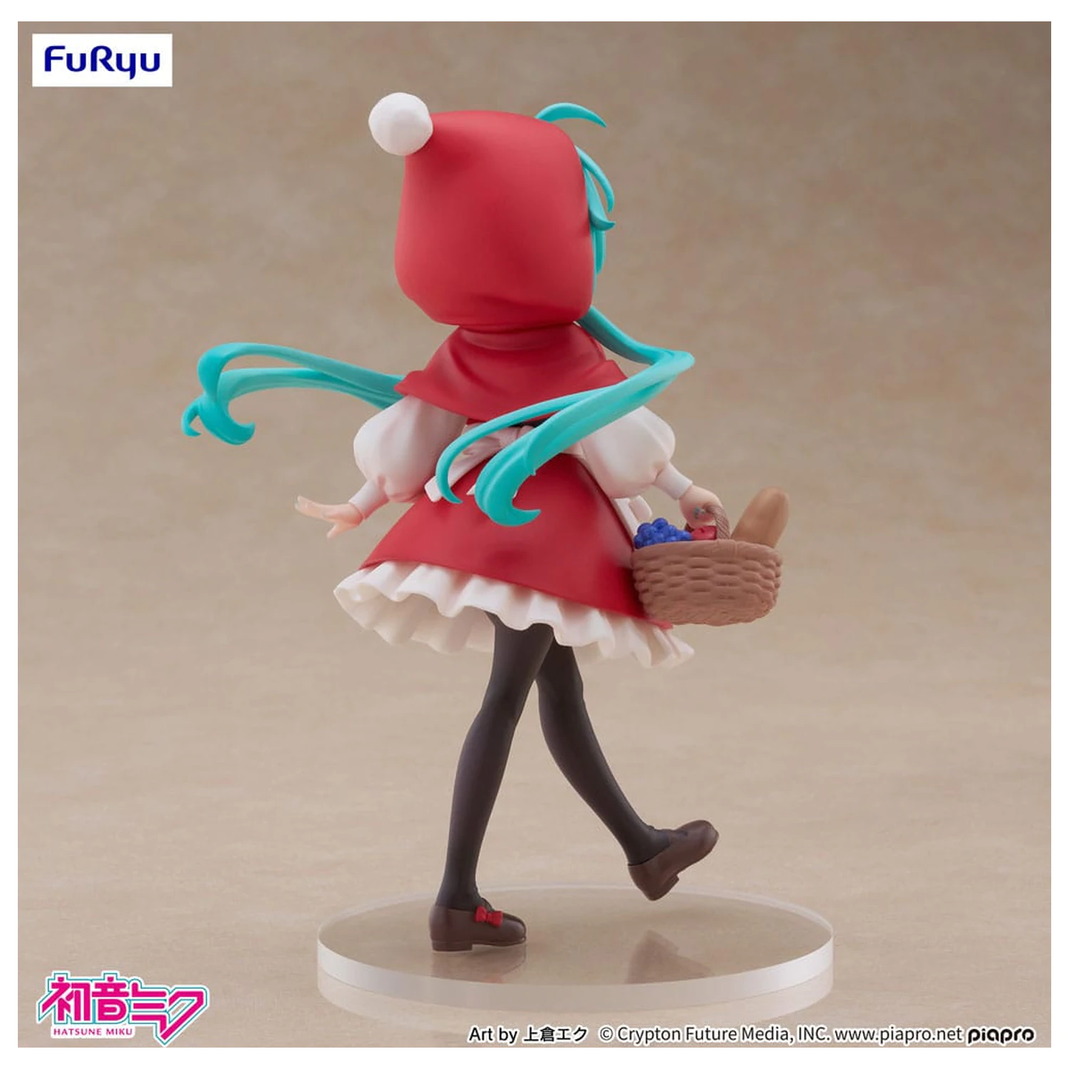 Hatsune Miku Namizna Vila PVC kip Hatsune Miku Little red riding hood Ver. 16 cm fotografija izdelka