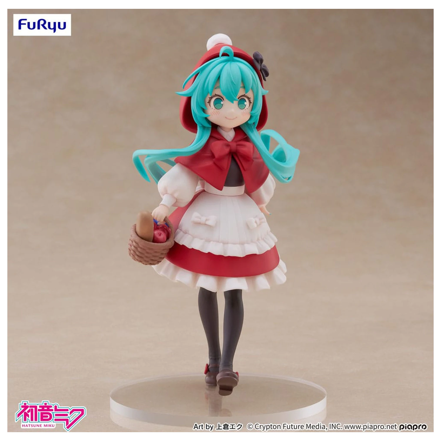 Hatsune Miku Namizna Vila PVC kip Hatsune Miku Little red riding hood Ver. 16 cm fotografija izdelka