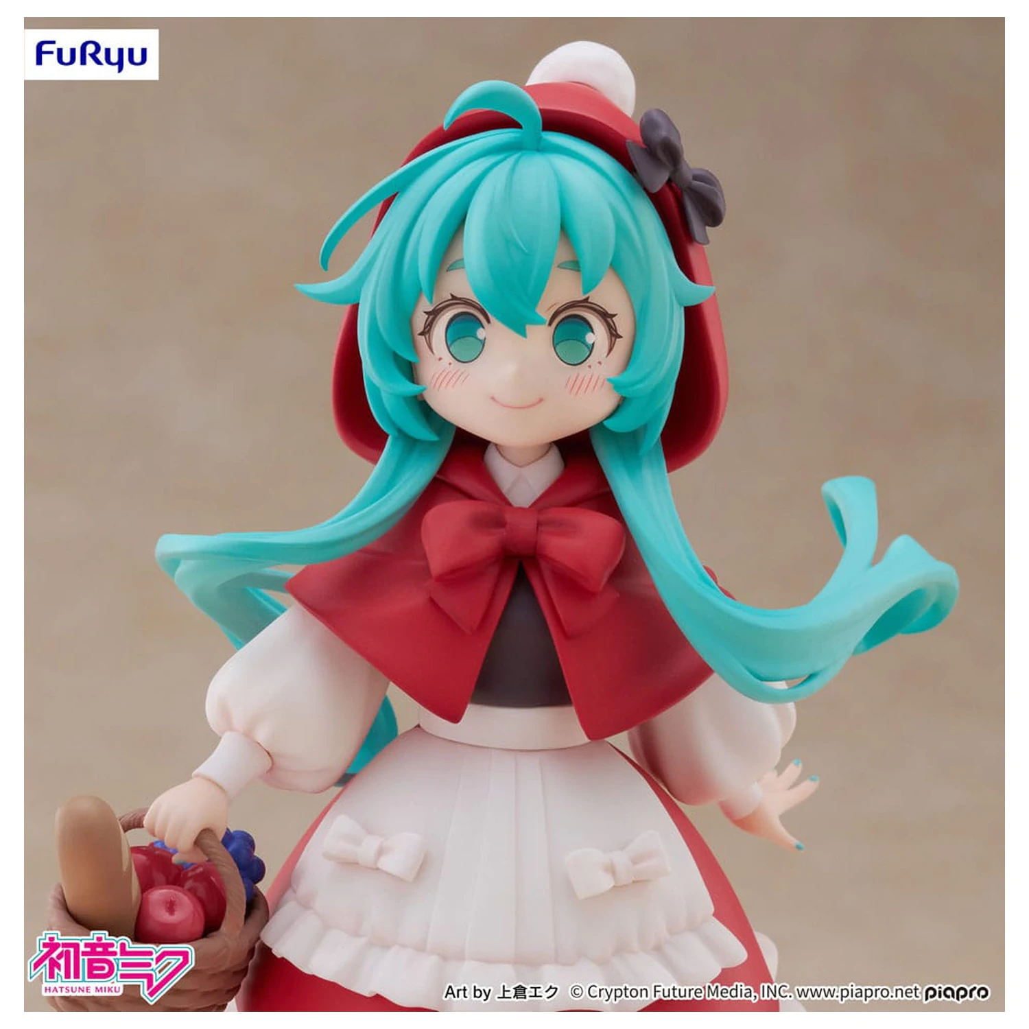 Hatsune Miku Namizna Vila PVC kip Hatsune Miku Little red riding hood Ver. 16 cm fotografija izdelka