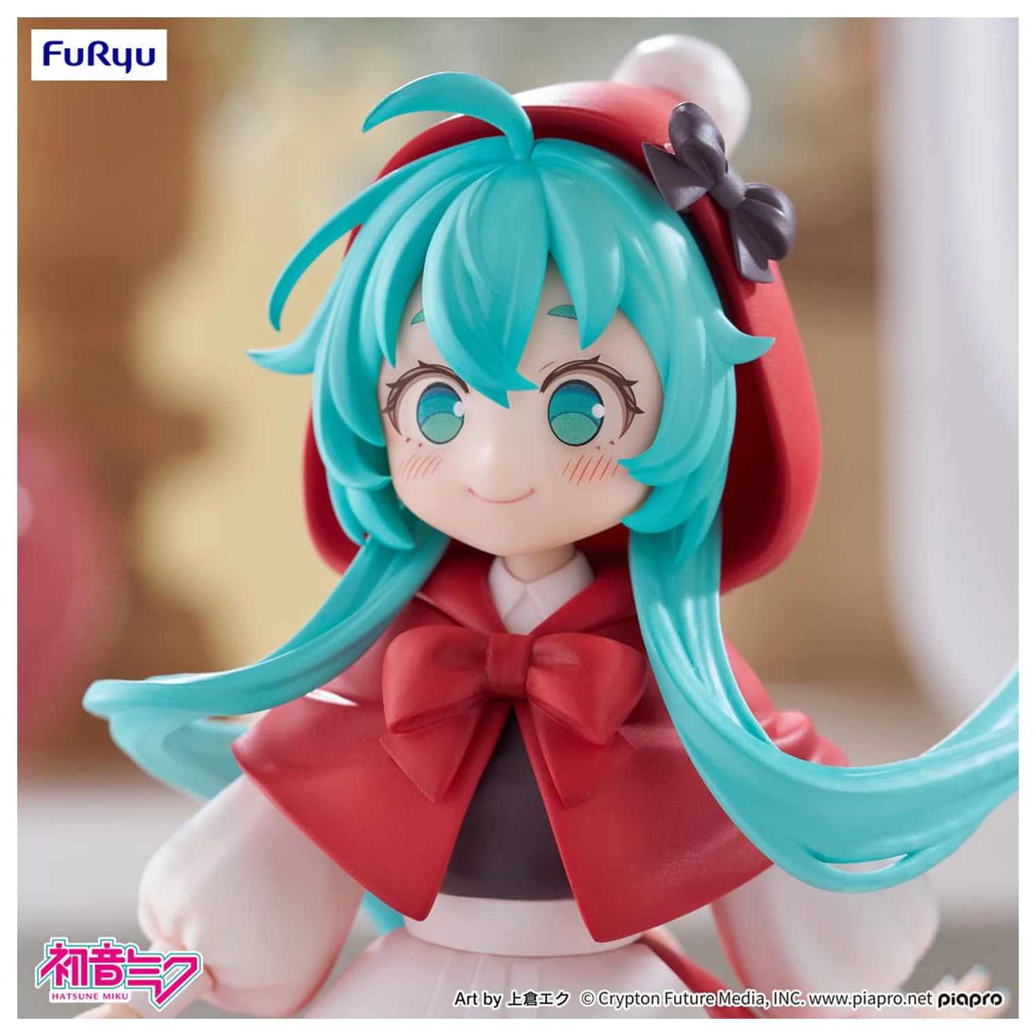 Hatsune Miku Namizna Vila PVC kip Hatsune Miku Little red riding hood Ver. 16 cm fotografija izdelka