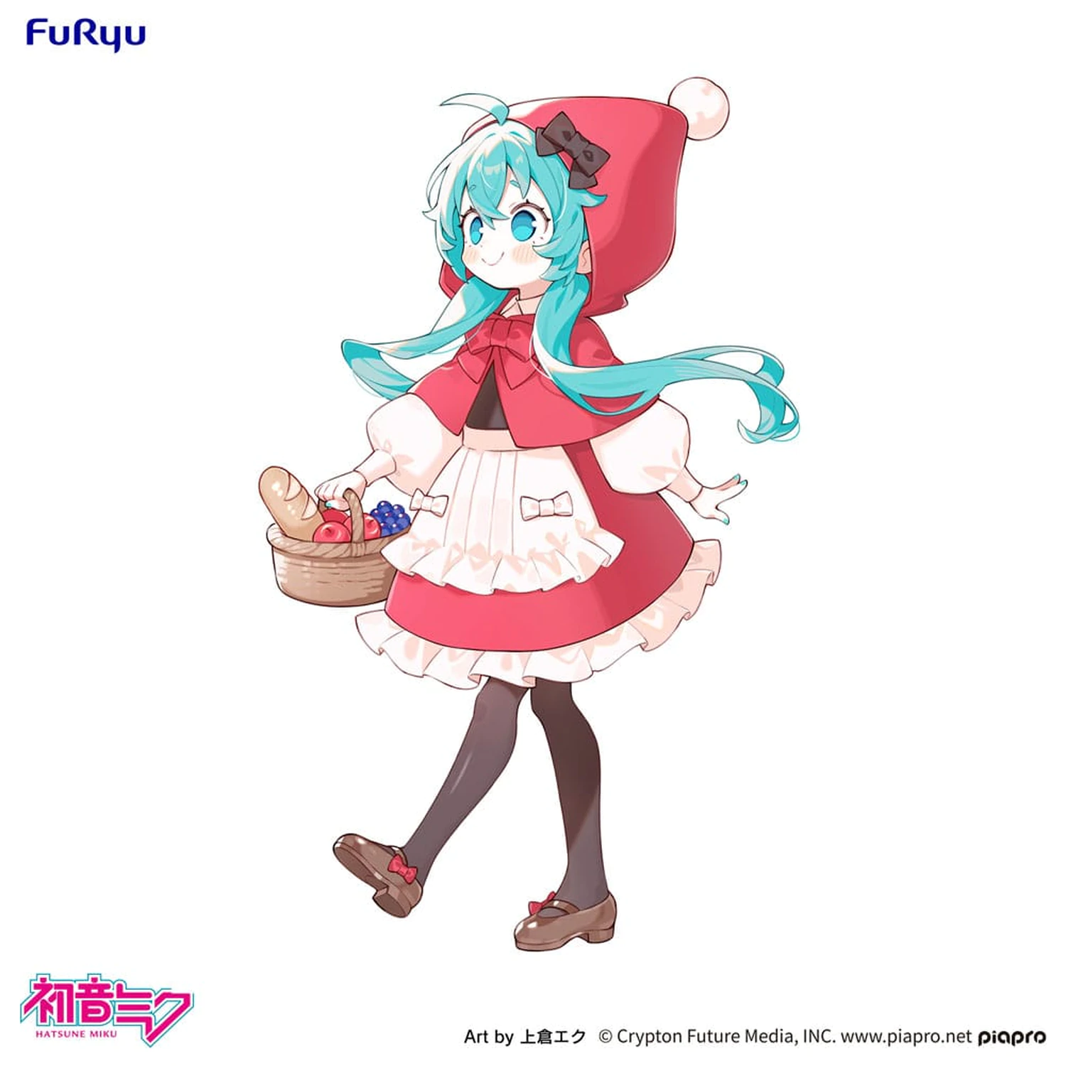 Hatsune Miku Namizna Vila PVC kip Hatsune Miku Little red riding hood Ver. 16 cm fotografija izdelka