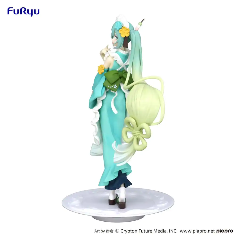 Hatsune Miku Exceed Creative PVC Kip Matcha Green Tea Parfait Mint Ver. 21 cm fotografija izdelka