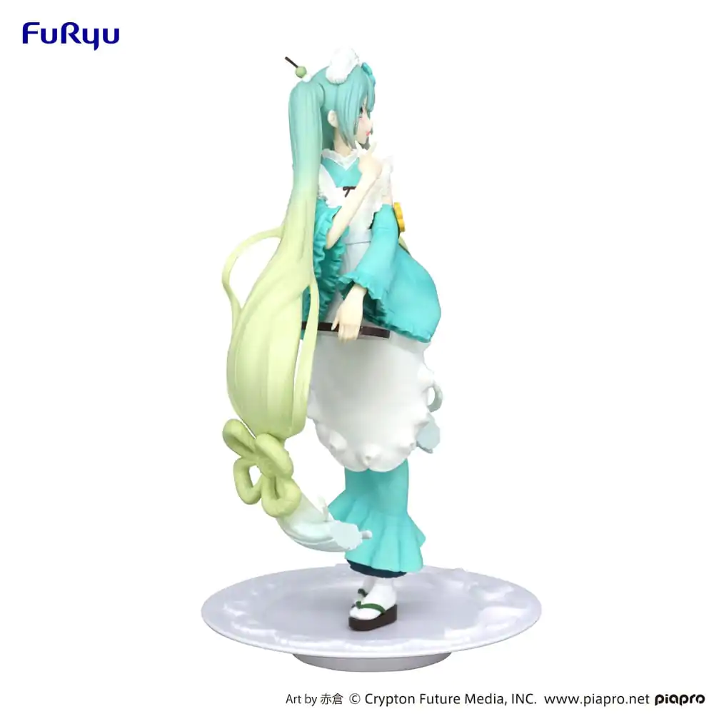 Hatsune Miku Exceed Creative PVC Kip Matcha Green Tea Parfait Mint Ver. 21 cm fotografija izdelka