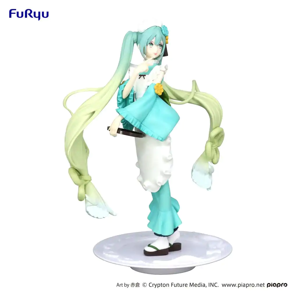 Hatsune Miku Exceed Creative PVC Kip Matcha Green Tea Parfait Mint Ver. 21 cm fotografija izdelka