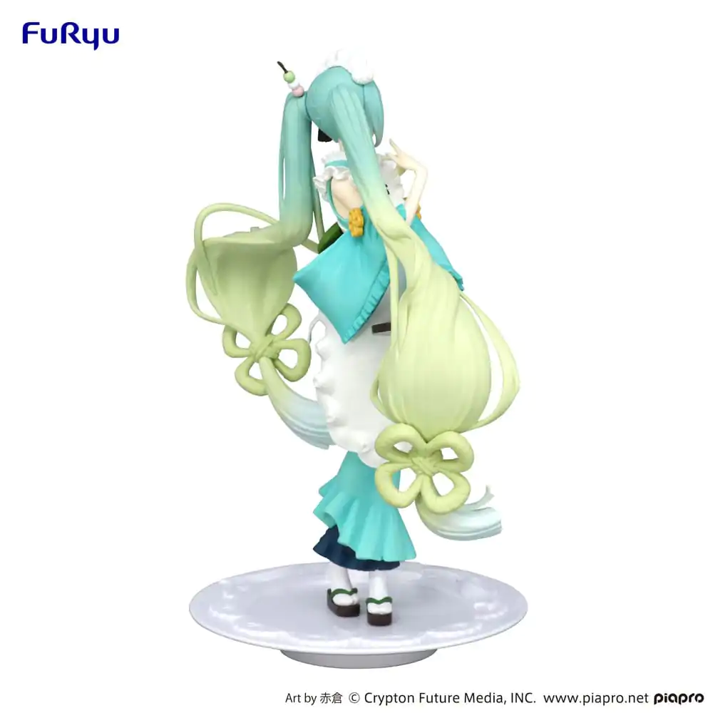 Hatsune Miku Exceed Creative PVC Kip Matcha Green Tea Parfait Mint Ver. 21 cm fotografija izdelka