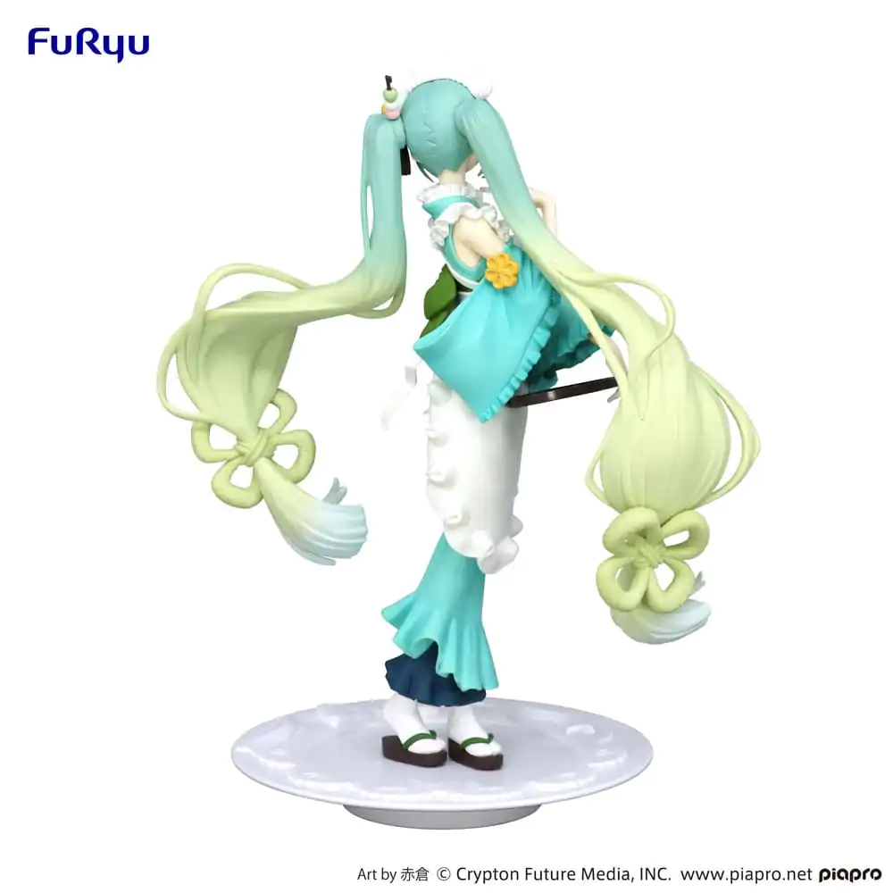 Hatsune Miku Exceed Creative PVC Kip Matcha Green Tea Parfait Mint Ver. 21 cm fotografija izdelka