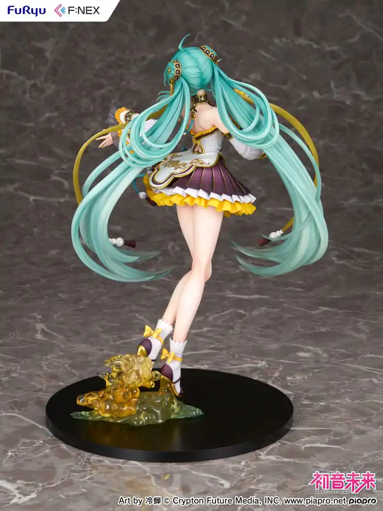 Hatsune Miku F:NEX PVC Kip 1/7 Hatsune Miku Mid-Autumn Festival Ver. 27 cm fotografija izdelka