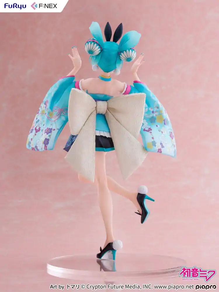 Hatsune Miku F:NEX PVC Kip 1/7 Hatsune Miku Wa-bunny 27 cm fotografija izdelka