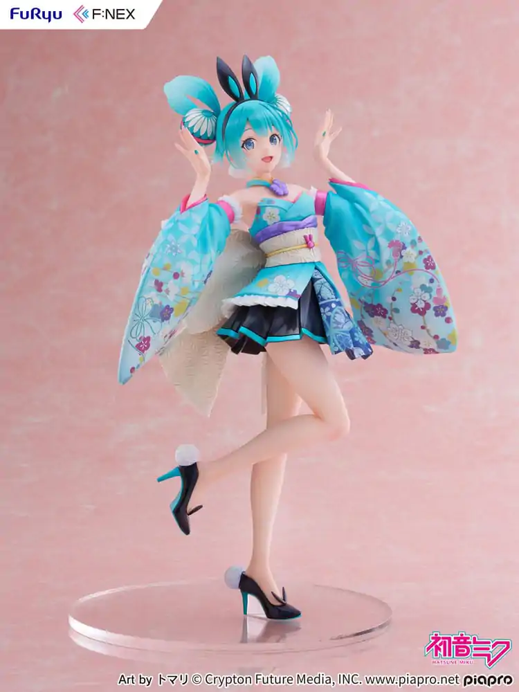 Hatsune Miku F:NEX PVC Kip 1/7 Hatsune Miku Wa-bunny 27 cm fotografija izdelka