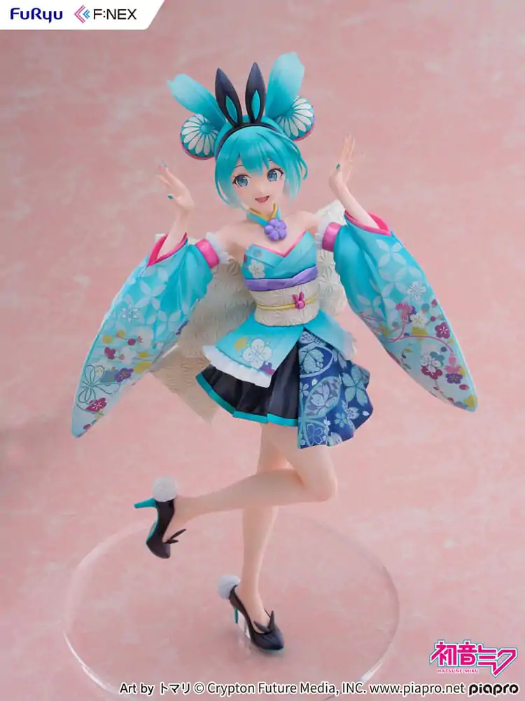 Hatsune Miku F:NEX PVC Kip 1/7 Hatsune Miku Wa-bunny 27 cm fotografija izdelka