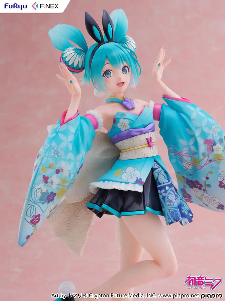 Hatsune Miku F:NEX PVC Kip 1/7 Hatsune Miku Wa-bunny 27 cm fotografija izdelka