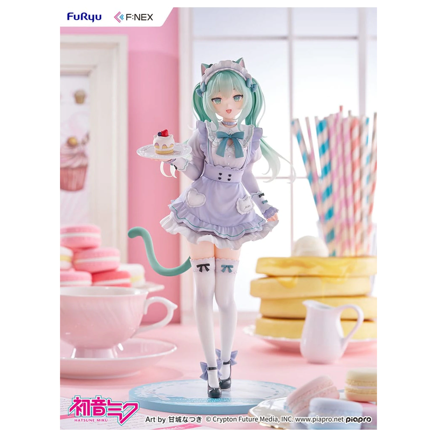 Hatsune Miku F:NEX PVC Kip 1/7 Hatsune Miku x Amashiro Natsuki 25 cm fotografija izdelka